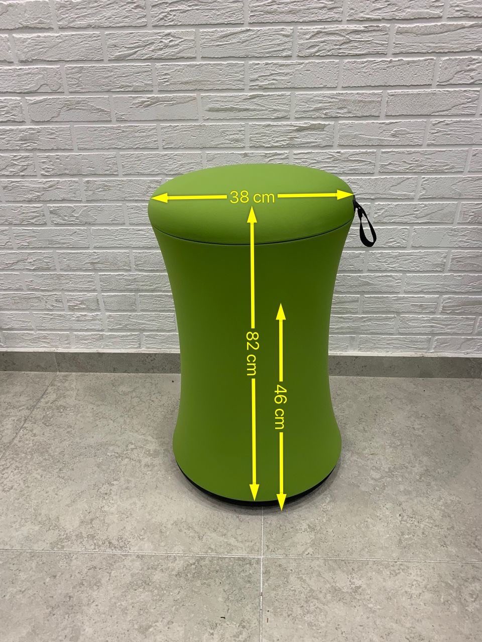 Taburet reglabil Enjoy, green