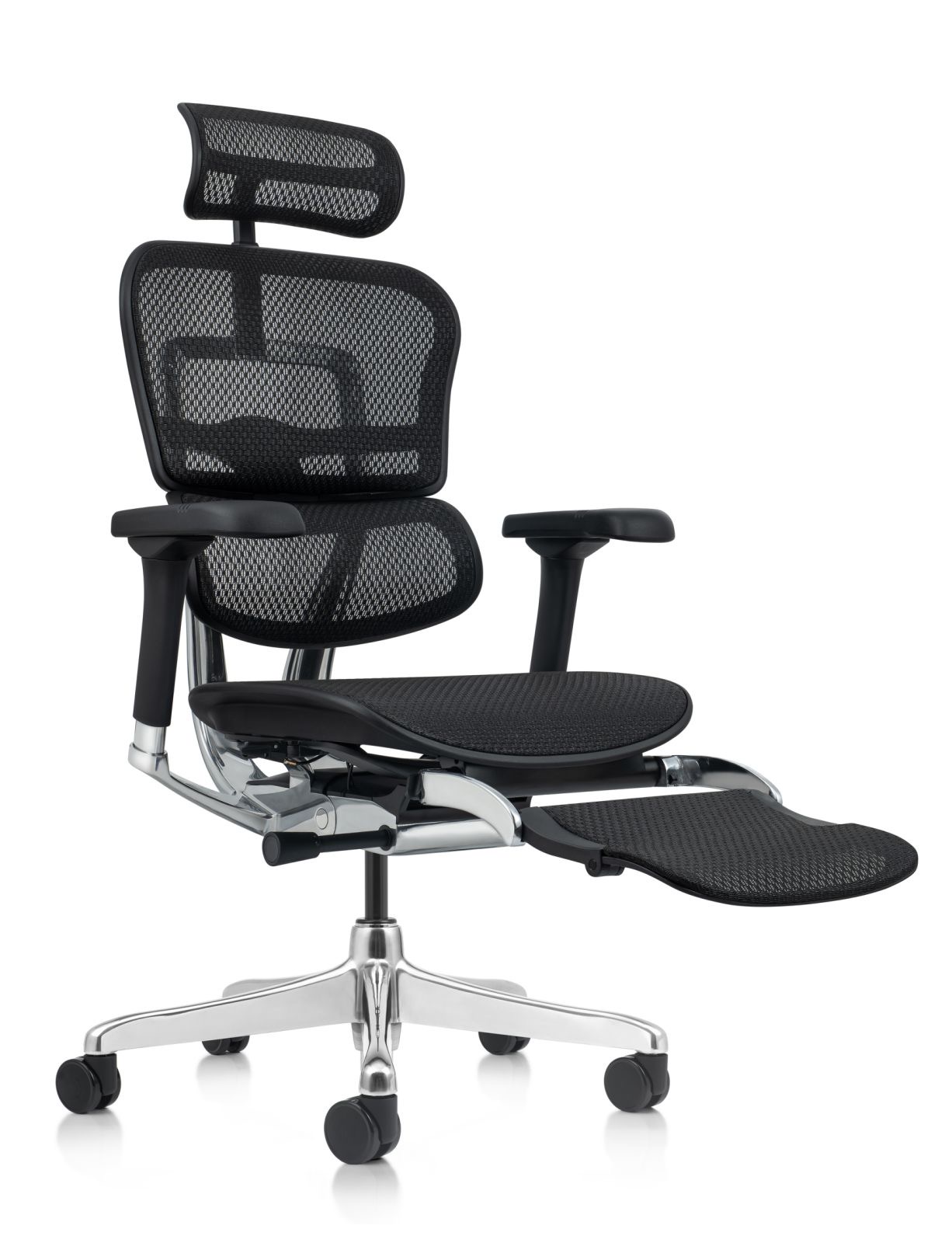 Ergohuman Elite 2, Black T-168-B1, 5D + Legrest